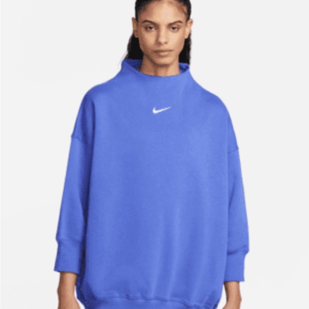 Nike Women's Sportswear Phoenix Fleece Over-Oversized Mock-Neck Sweatshirt